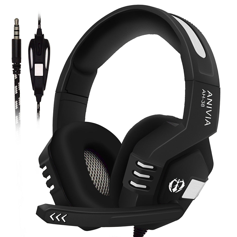 ANIVIA AH38 Head-mounted Wired Headphone Bass Stereo Computer Gaming Music Headset ANIVIA AH38 Head-mounted Wired Headphone Bass Stereo Computer Gaming Music Headset